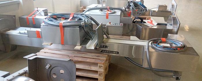 Gebraucht Müller FTHSK Gabelhub Säule Edelstahl