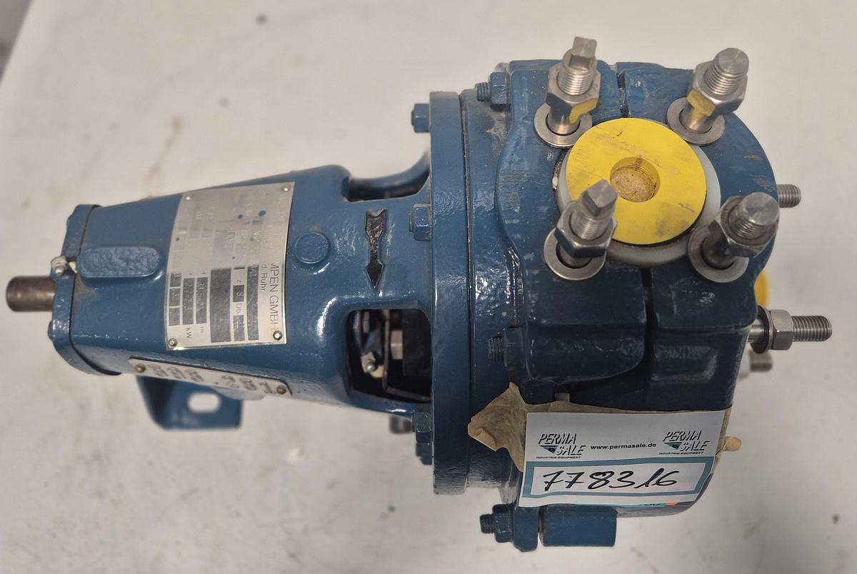 Überholt Wernert Wernert Kreiselpumpe NKP 32-160/0