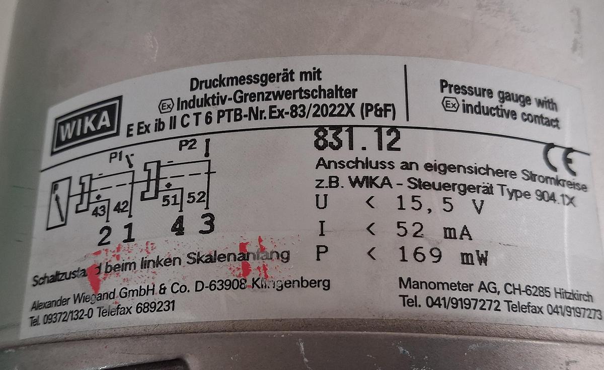 Gebraucht Manometer