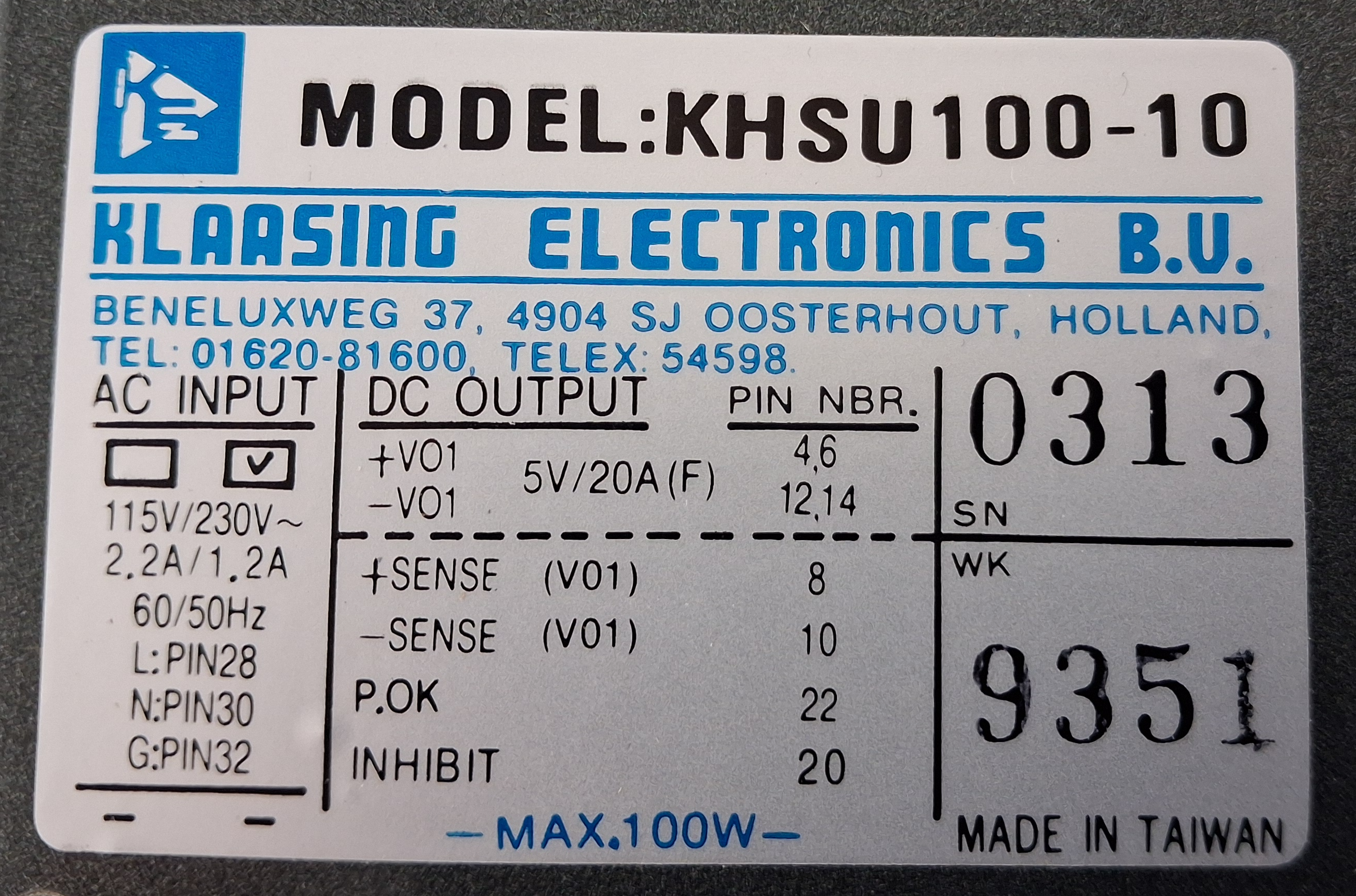 Gebraucht Klaasing Electronics