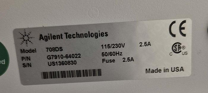 Gebraucht Agilent Technologies 708-DS Auflösungstestgerät