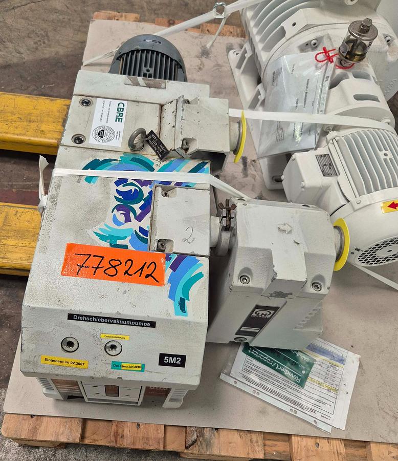 Überholt Trivac Drehschiebervakuumpumpe - TRIVAC D65B