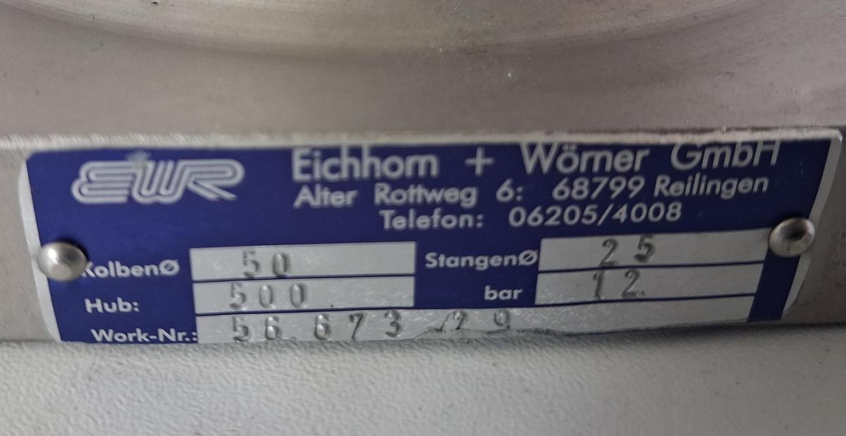 Gebraucht Pneumatiksntrieb Haube