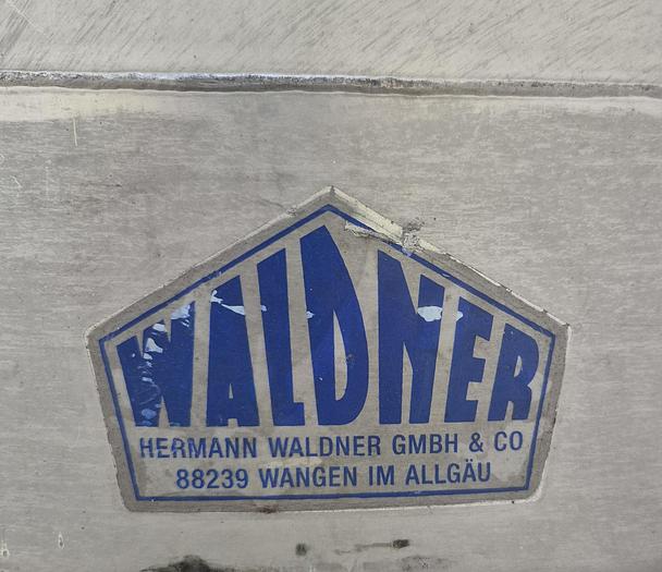 Gebraucht Waldner Edekstahlbehälter