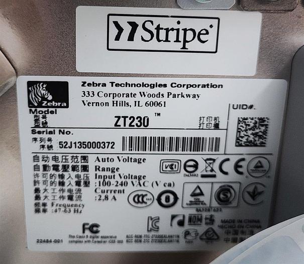 Gebraucht Zebra ZT230 Industrie Label Drucker