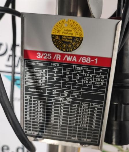 Gebraucht Mettler Toledo Bodenwaage ID5xx/Base Eex 0,5-150 Kg