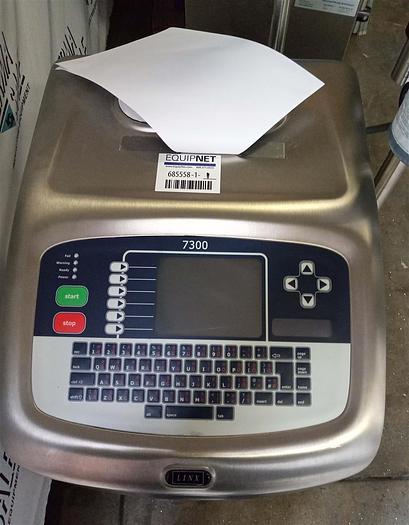 Gebraucht LINX 7300 IP55 P73 Industriedrucker mit Druckkopf Ultima 3103 C