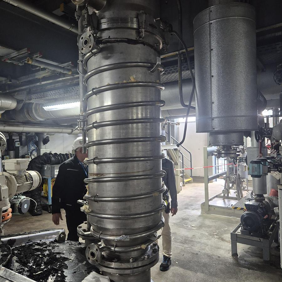 Gebraucht Hosokawa Micron NAUTA Conical Screw Mixer – Edelstahl Konusschneckenmischer – ATEX