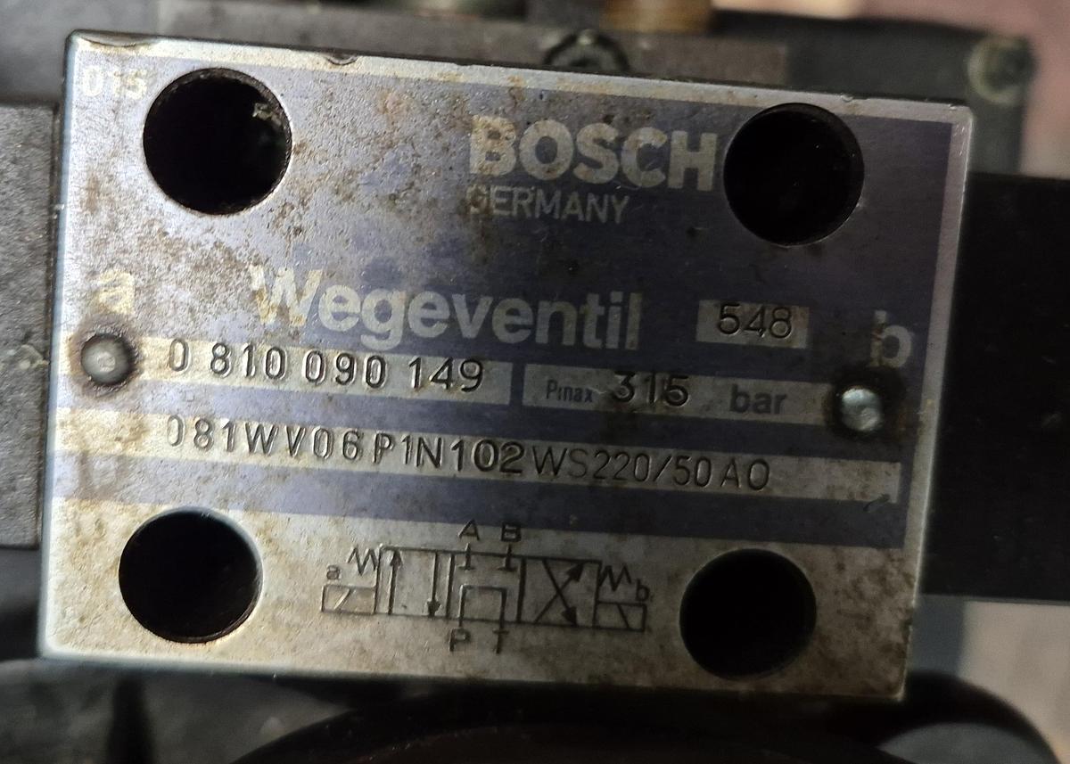 Gebraucht Bosch Schwenkbiegemaschine/Blechschere Profilform 500