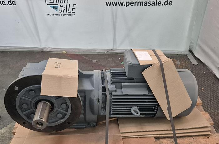 Alfred Imhof KF87 DV132M4/BM/TF Stirnradgetriebe mit SEW Eurodrive Moto