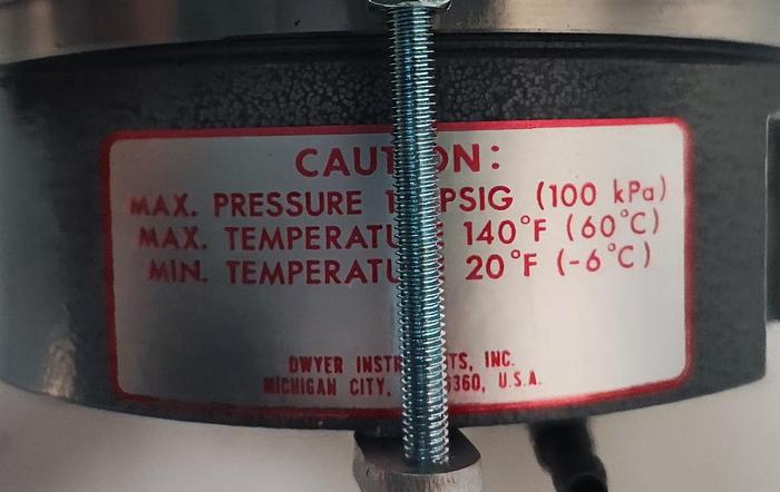 Briem Differenzdruckmessgerät Serie2300 -50 bis +50 Pascal