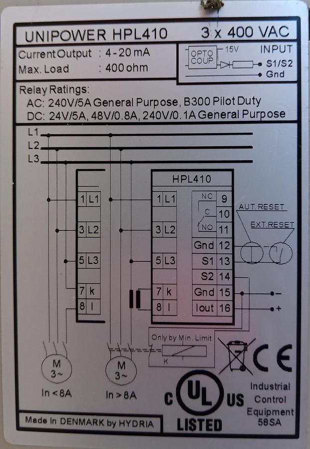 Gebraucht Unipower Lastwächter HPL410