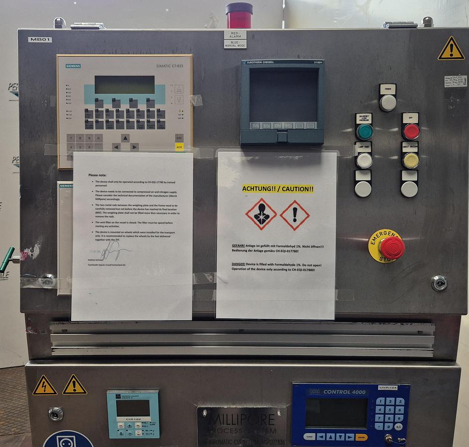 Gebraucht Millipore CUF-System (Semi Automatic CUF System MSPO07836) Filtrationssystem