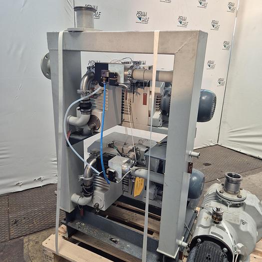 Gebraucht Leybold Trivac Drehschiebervakuumpumpe Station