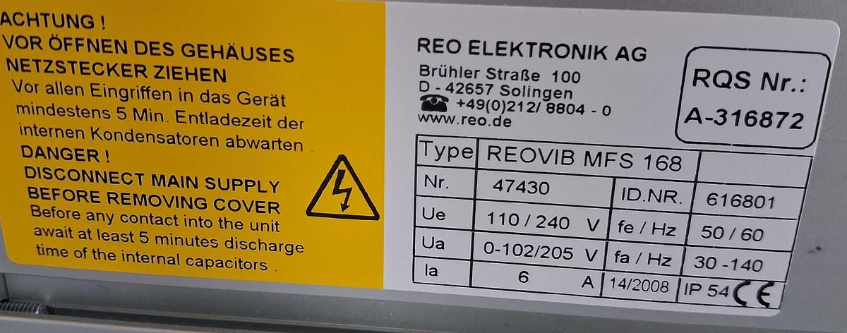 Gebraucht Reo Elektronik