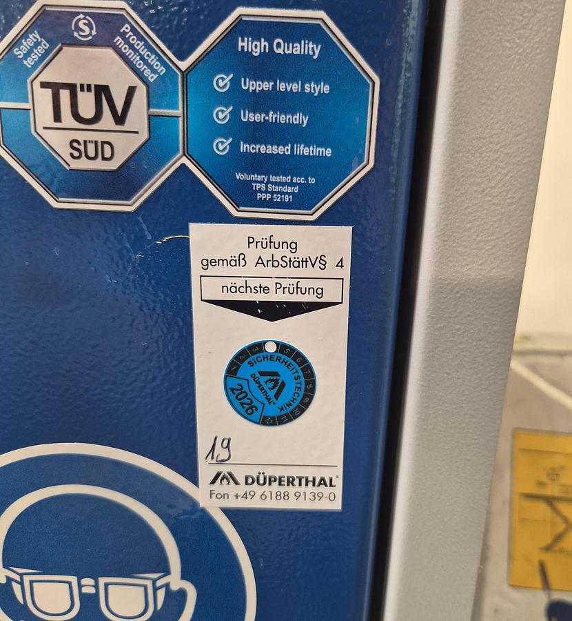 Gebraucht Düperthal Gefahrgutschrank- Typ 90