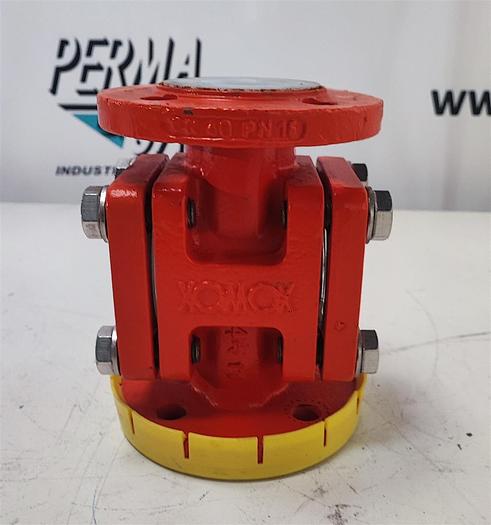 Xomox Schauglas PFA Ausgekleidet DN40 PN16