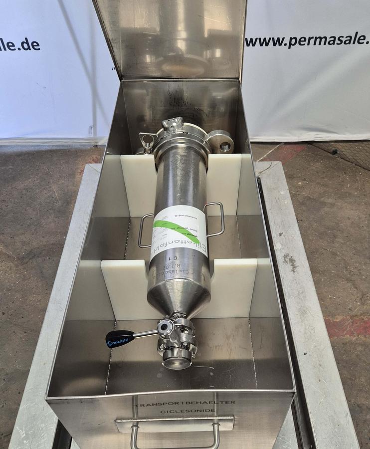 Gebraucht Cicero Druckbehälter - Andockbehälter, „Ciclesonide R1.02“, C1 bzw. C2