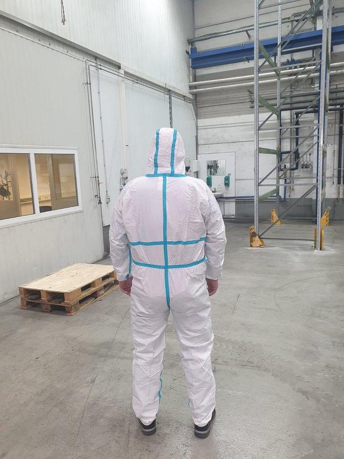 Guardwe Schutzanzug mit Kaputze  Cat. III CE0624 Gr.XL