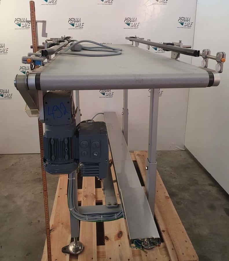 Gebraucht Förderband Edelstahl mit SEW Antrieb