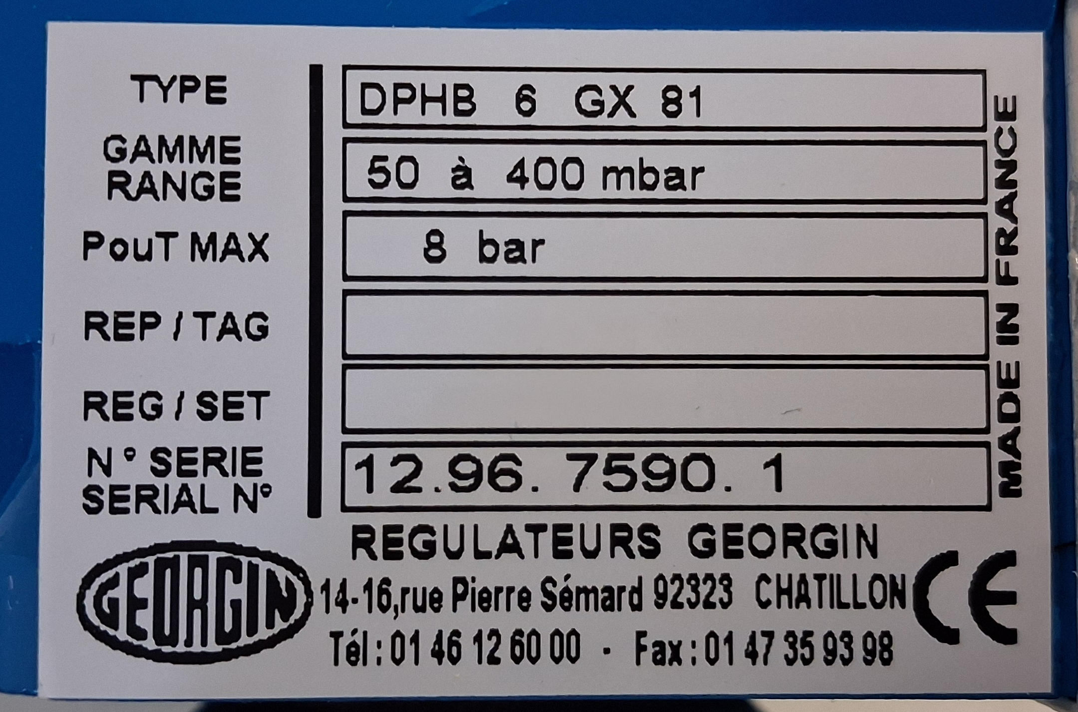 Gebraucht DPHB 6 GX 81