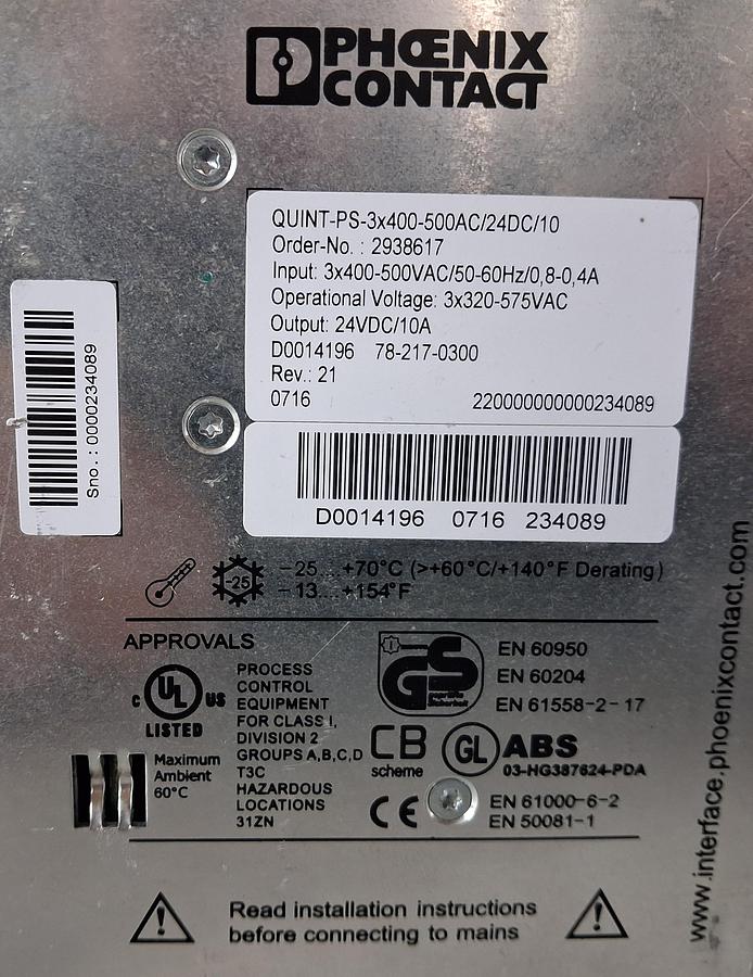 Gebraucht Phoenox Contact