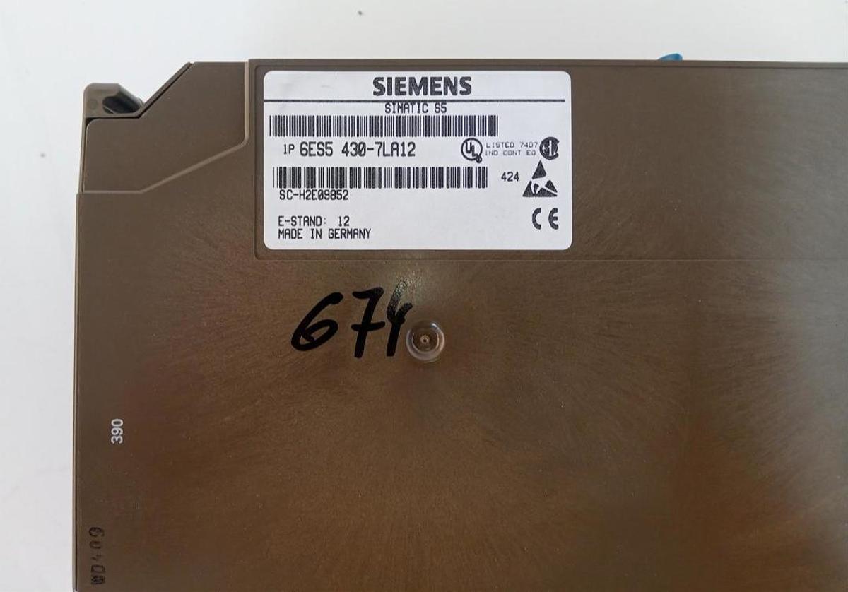 Gebraucht Siemens Simatic Eingangsbaugruppe 6ES5-430-7LA12