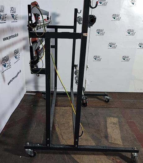 Gebraucht Folienabrollwagen für 2 Rollen mit Erdung