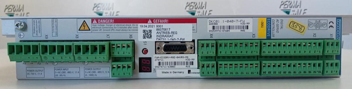 Gebraucht Indramat Digitaler Servoregler DKC01 1-040-7-FW