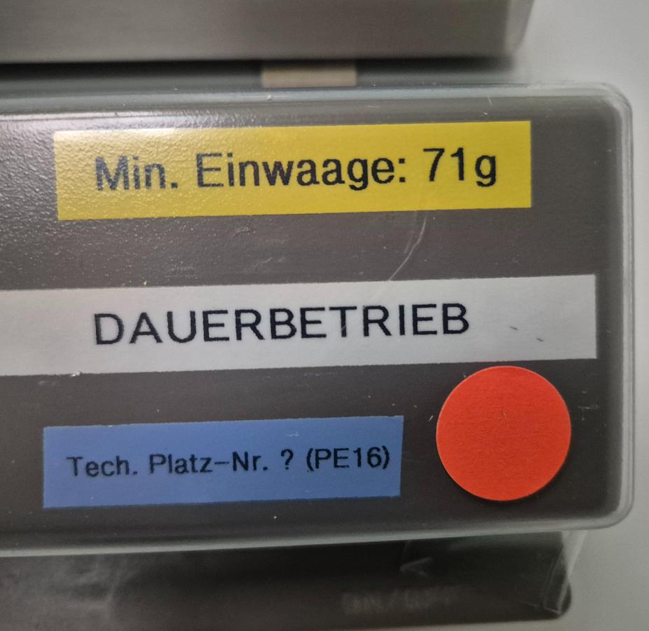 Gebraucht Mettler PE 16 Präzisionswaage