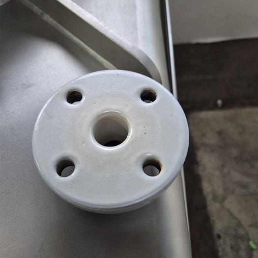 Used Edelstahl-Maurer AG IBC-Behälter mit Halar-Beschichtung 670 ltr.