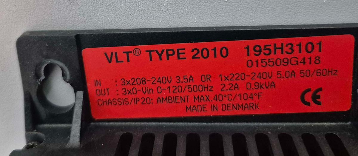 Gebraucht Danfoss Frequenz Umrichter - VLT® TYPE 2010