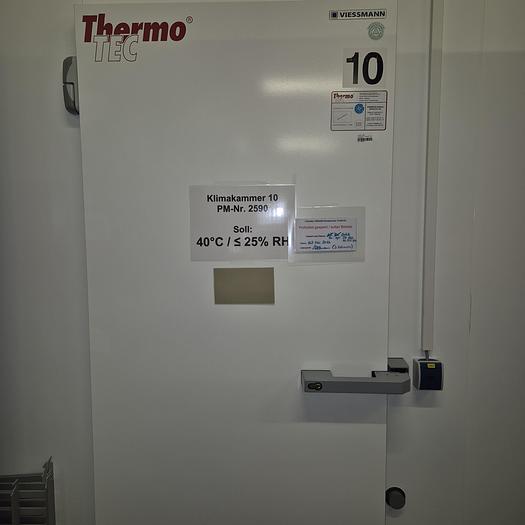 Gebraucht Thermotec Klimakammer 12 + 11+ 10 TE1700*2550*80