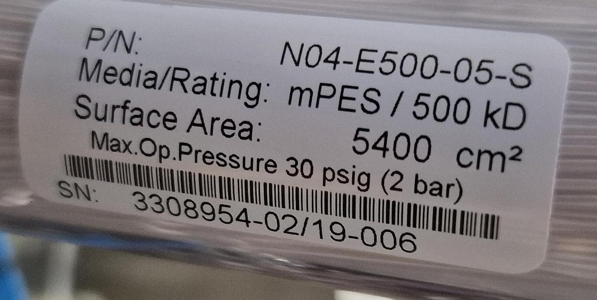 Gebraucht Pall Fitrationsanlage CS 500 GA customised TFF System