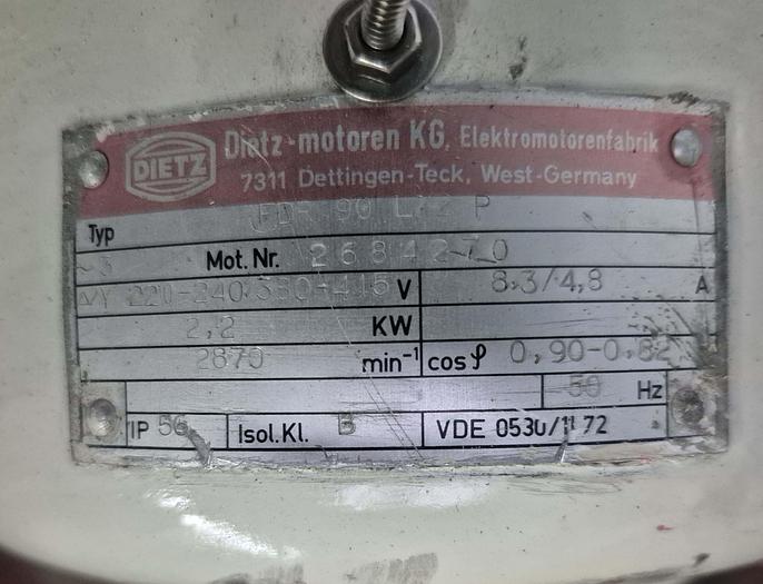 Used A. Berents GmbH + Co KG Misch- und Verfahrenstechniktank
