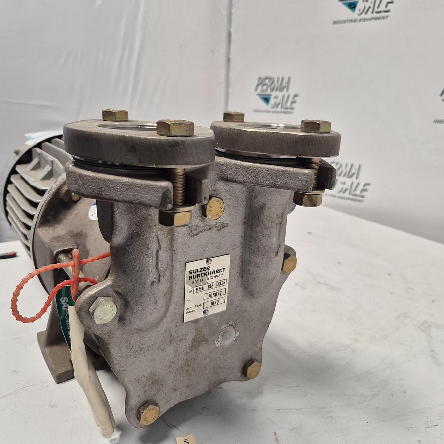 Überholt Sulzer Burckhardt Pumpe Typ PMH 136 D2X3