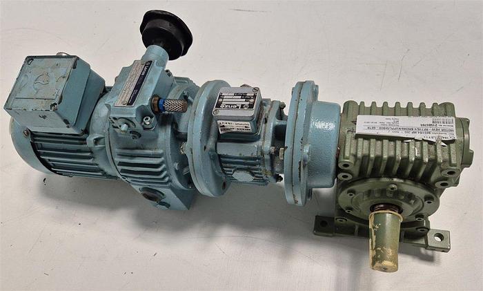Gebraucht Lenze Getriebe und HEW Elektromotor Typ 11.710.03.00