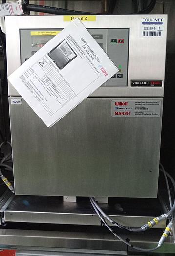 Gebraucht VideoJet Excel Serie 2000 Tinten-Jet-Coder-Drucker