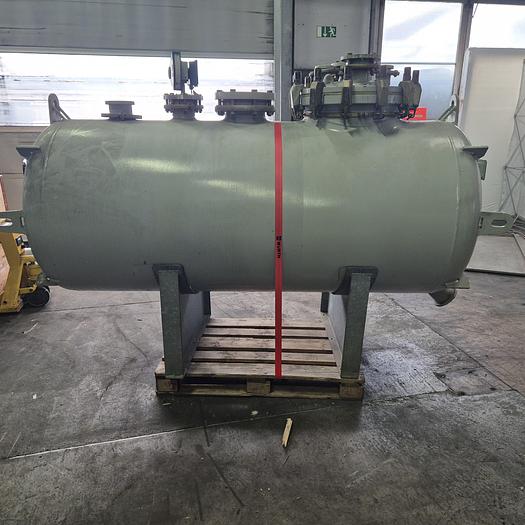 Gebraucht Estrella Stahl/Emaille Druckbehälter 1800 Liter