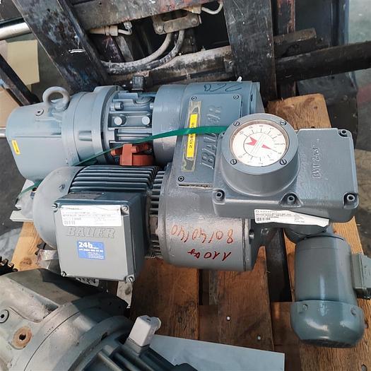 Gebraucht Bauer Getriebemotor G22-10-V1/DK94-241-V3315 1,5Kw