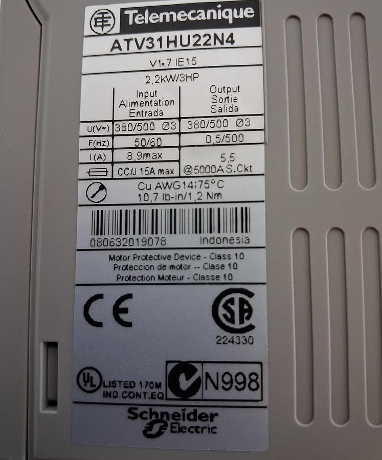 Gebraucht ATV31HU22N4