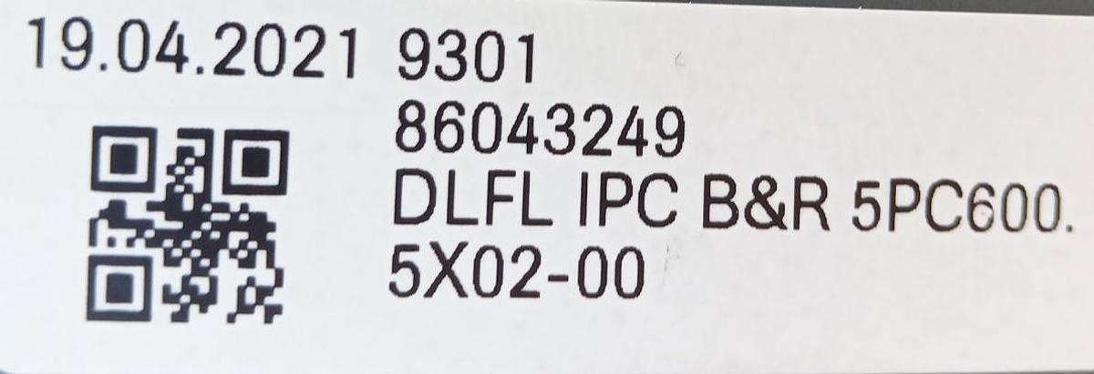 Gebraucht B&R Industrial Automation PC DLFL IPC B&R 5PC600