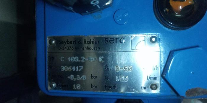 Gebraucht Sera Dosier Membranpumpeneinheit C409.2-50E