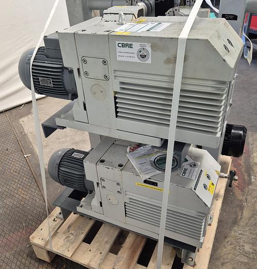 Gebraucht Leybold Trivac Drehschiebervakuumpumpe Station D65B