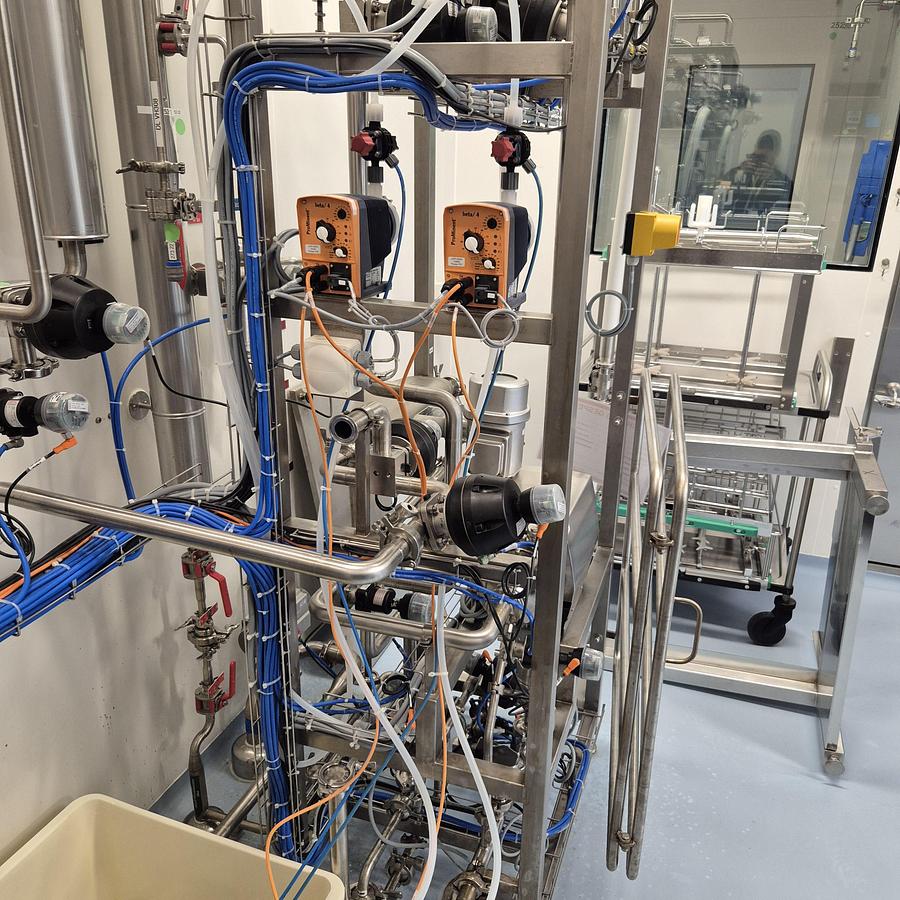 Gebraucht Christ CIP/SIP-Reinigungsanlage in Edelstahlrahmenausführung
