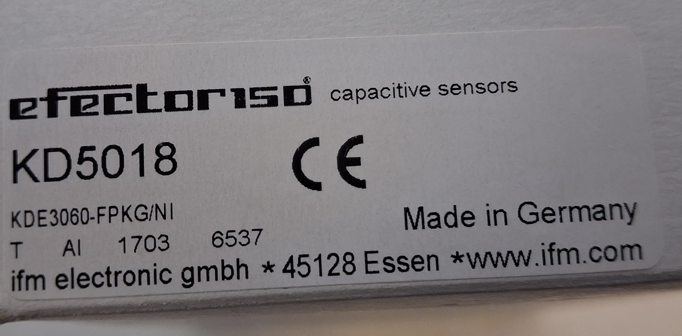 Gebraucht Efector150