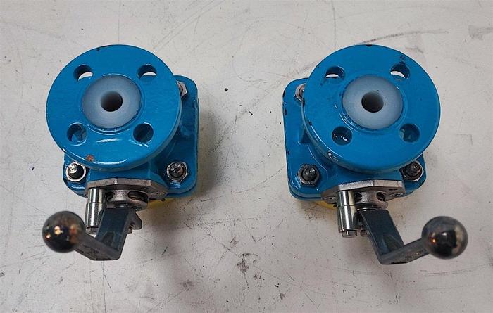 Flowserve Absperrhahn PFA DN15 PN16 Typ AKH2.2 001562