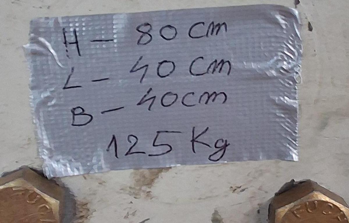 Gebraucht Abtrennschauglad DN200