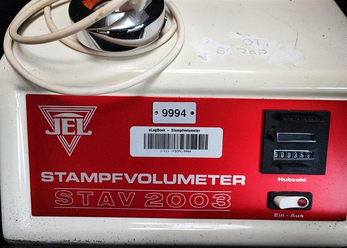 Gebraucht JEL STAV 2003 Stampf Volume Meter