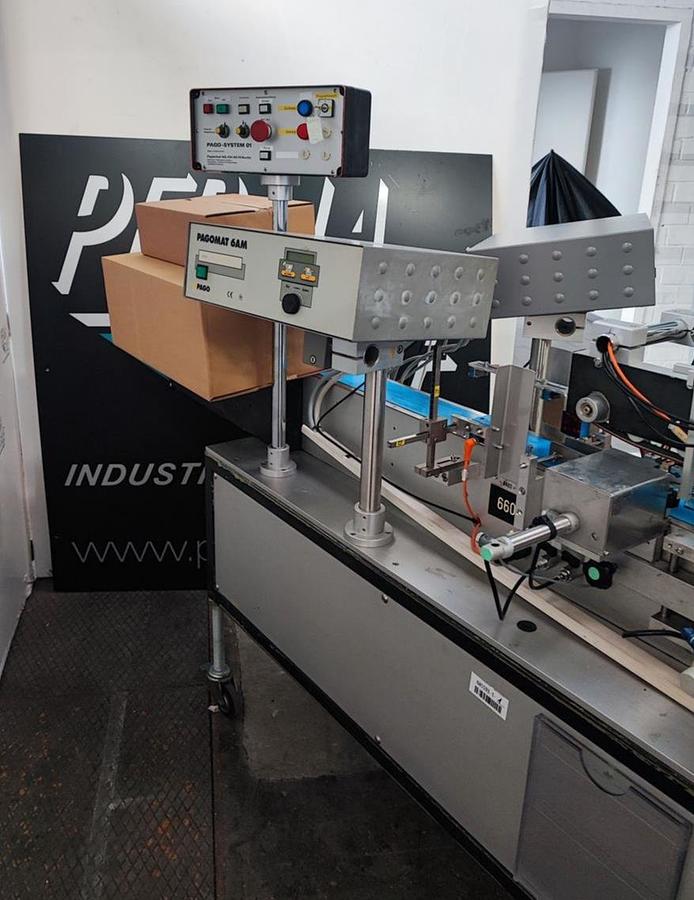 Gebraucht Pago Etikettiersystem 01 mit Pagomat 6AM